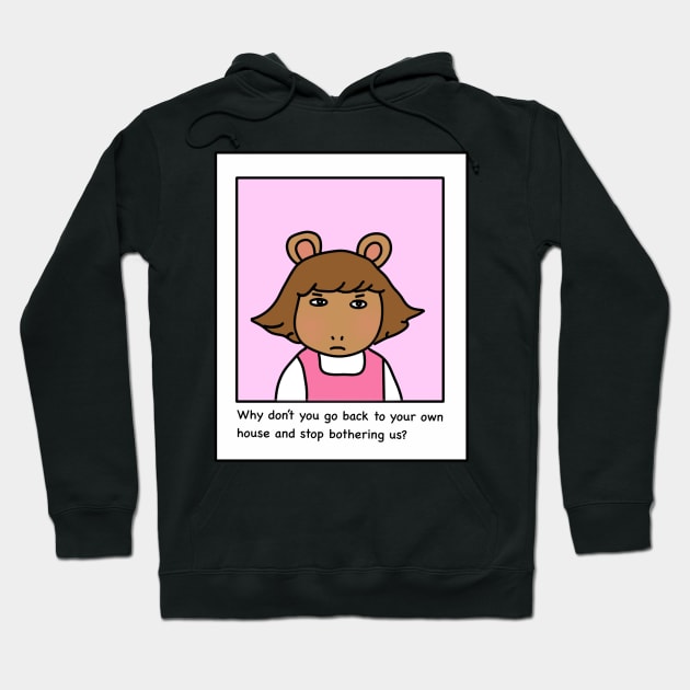 D.W. Is Over Francine Hoodie by MoreThanADrop